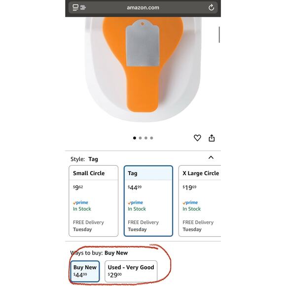 Fiskars Large Tag @ Eyelet Paper Punch - Picture 4 of 4
